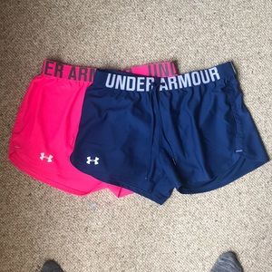 BUNDLE - 2 under armour shorts